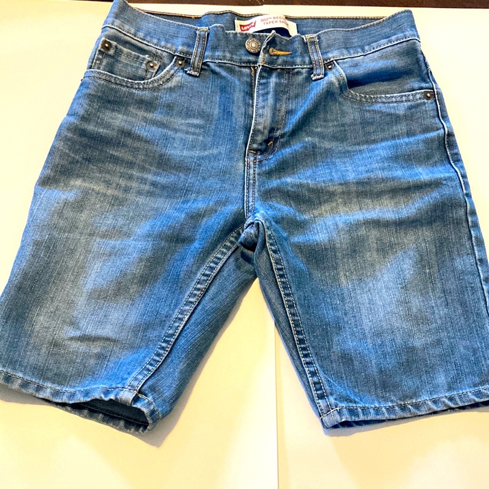 Kids Levis Short, size 14 R, color Blue, used